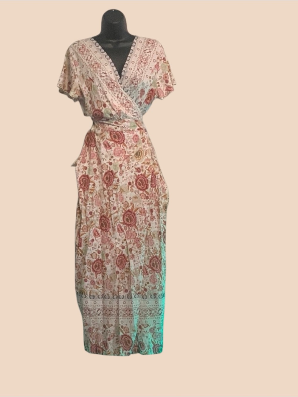 Floral Wrap Dress